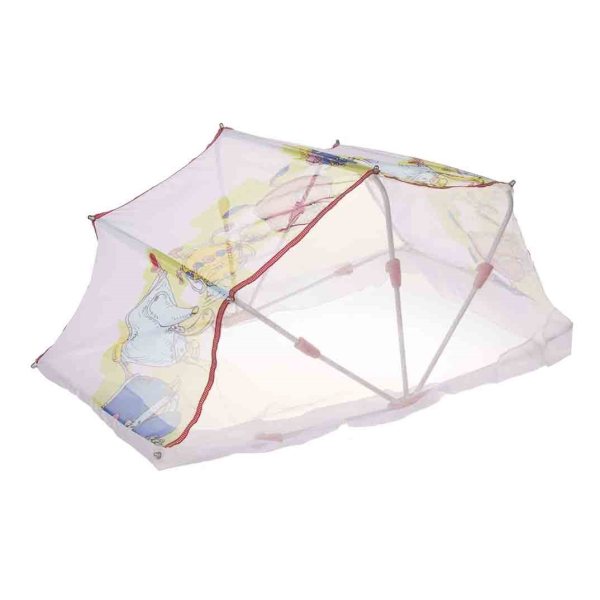 پشه بند نوزاد یک دو سه - مدل شکوفه