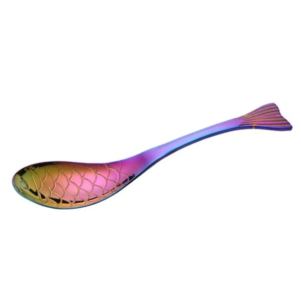 قاشق آجیل خوری مدل Fish کد 00574