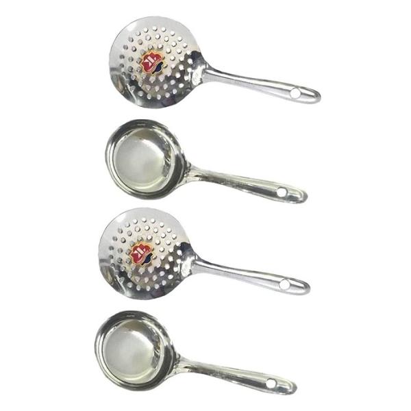 سرویس کفگیر و ملاقه 4 پارچه مدل هندی