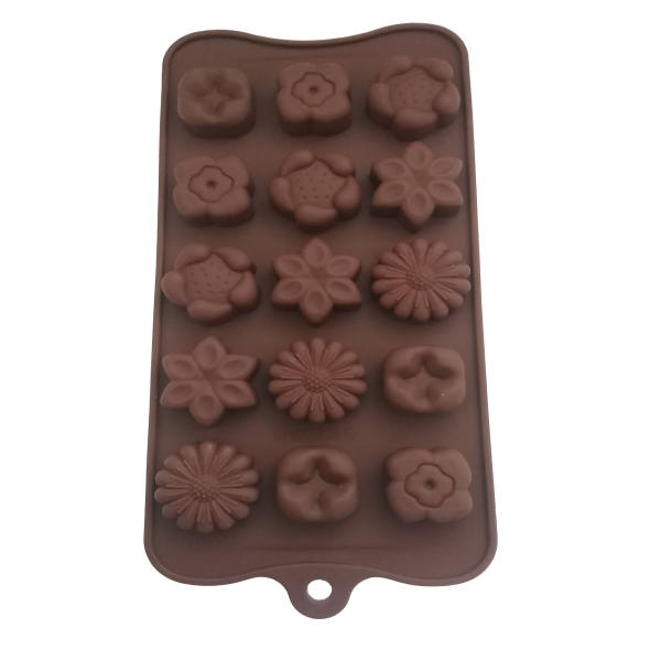 قالب شکلات طرح گل کد 002