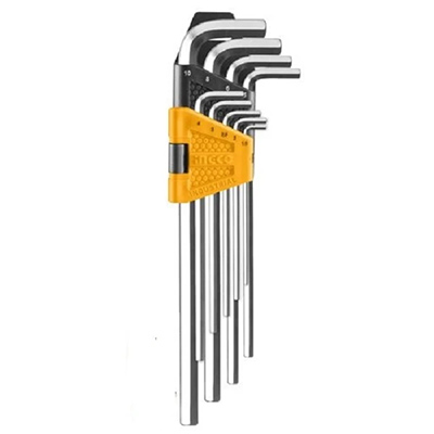 آچار آلن بلند اینکو مدل HHK-11092 مجموعه 9 عددی