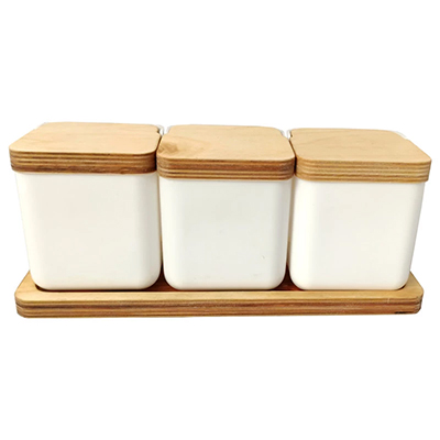 ست جا ادویه 3 پارچه مدل رایکا