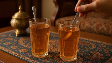 قاشق شربت خوری