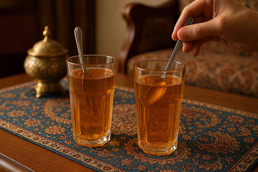قاشق شربت خوری