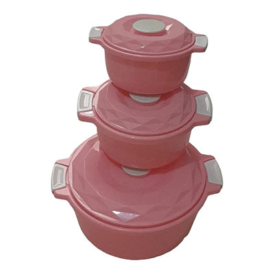 ظرف نگهدارنده غذا مدل SS مجموعه سه عددی