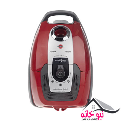 جاروبرقی کیسه‌‎دار پارس خزر مدل Turbo 2500WS