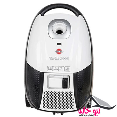 جاروبرقی کیسه‌‎دار پارس خزر مدل Turbo 2000