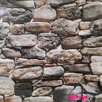 برچسب کابینت طرح سنگ سه بعدی مدل 8243