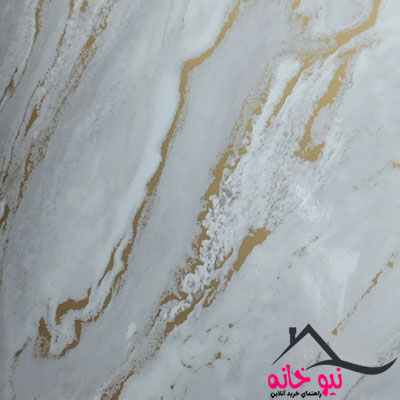 برچسب کابینت طرح سنگ هایگلاس ضخیم کد 2656