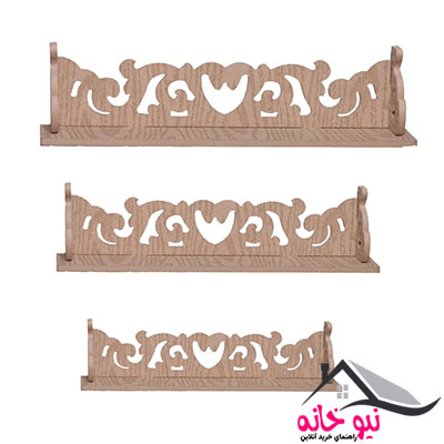 شلف دیواری مدل R300 مجموعه سه عددی