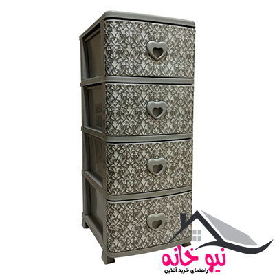 فایل کشویی صالح پلاستیک مدل کلاسیک کد 1610