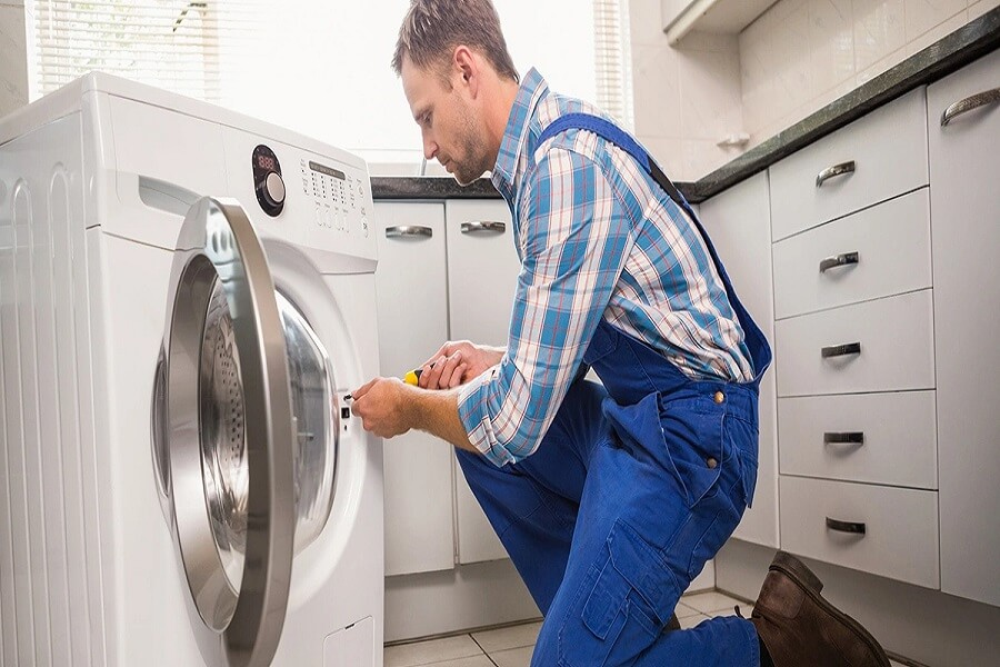 تعمیر ماشین لباسشویی سامسونگ توسط تعمیرکار