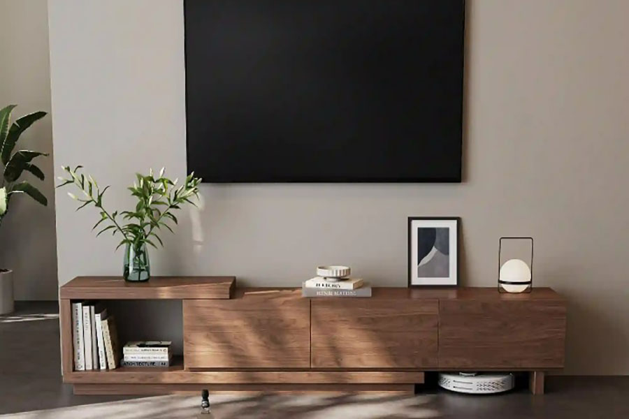 تلویزیون به دیوار بهتره یا روی میز