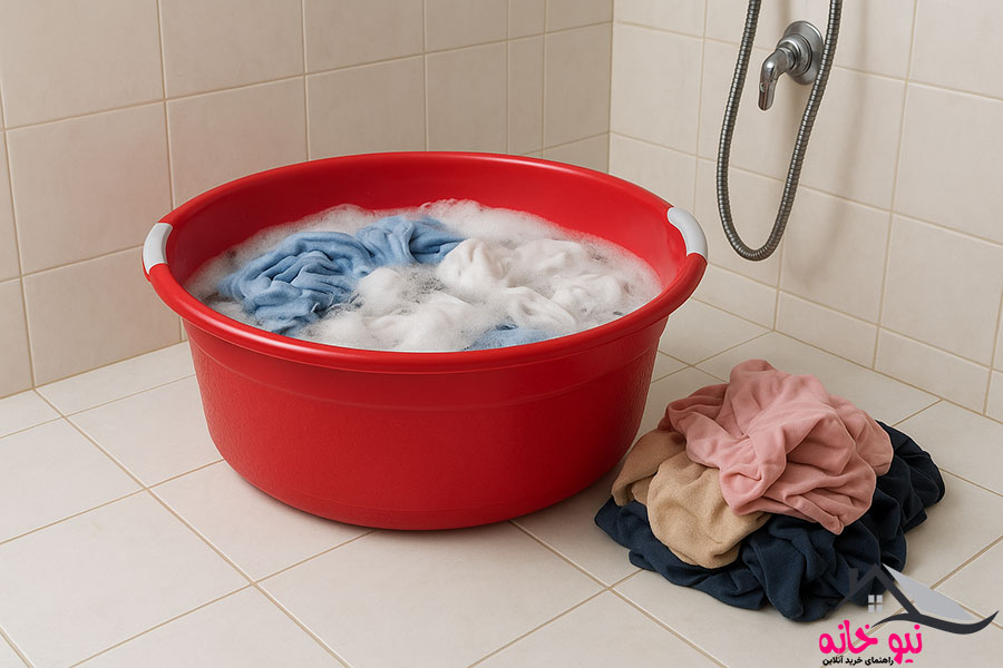 لگن حمام پلاستیکی