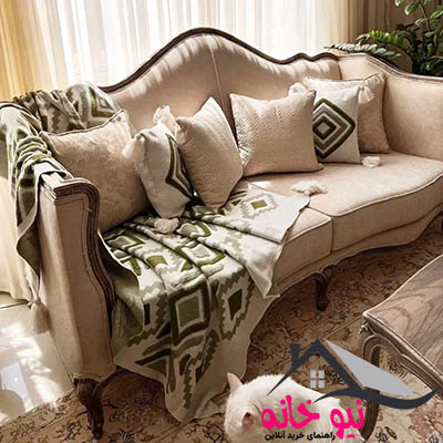 شال مبل و تخت مدل پانچدوزی