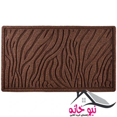 پادری بابل کارپت طرح زبرا سایز 73 × 43 سانتی‌ متر