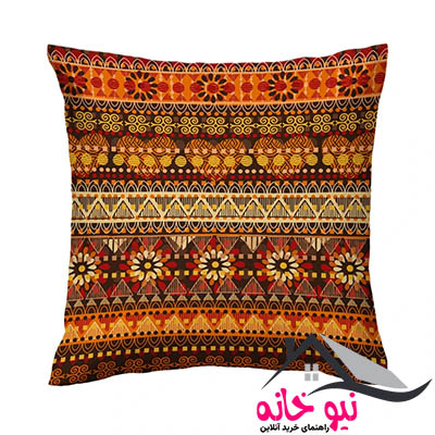 کاور کوسن طرج نقوش تزئینی کد 2710