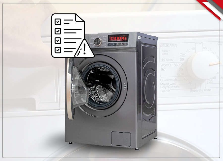 کد خطای ماشین لباسشویی