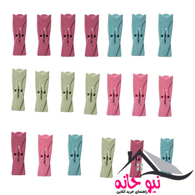 گیره لباس کد 0014 بسته 20 عددی