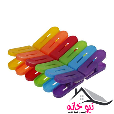 گیره لباس مدل 502 بسته 12 عددی