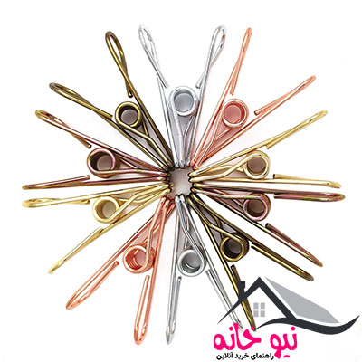 گیره لباس مدل A-10 بسته 10 عددی