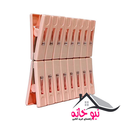 گیره لباس مدل MD1152 بسته 16 عددی
