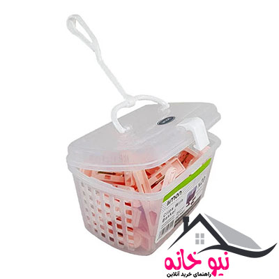 گیره لباس لیمون مدل 1110 کد 24 بسته 20 عددی