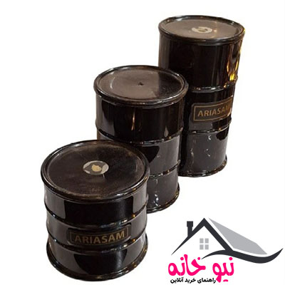 بانکه آریسام مدل استوانه ای مجموعه 3 عددی