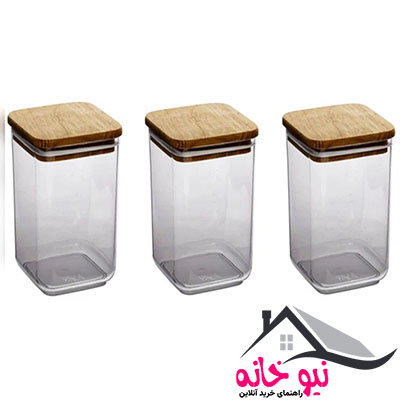 بانکه مدل حبوبات کد 1250 مجموعه 3 عددی