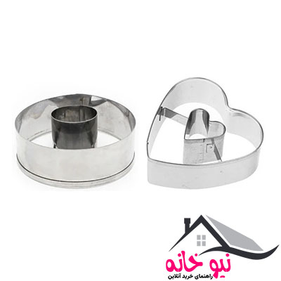 کاتر شیرینی پزی بهگز مدل دونات مجموعه 2 عددی