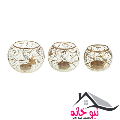 جا شمعی کد 01 مجموعه 3 عددی