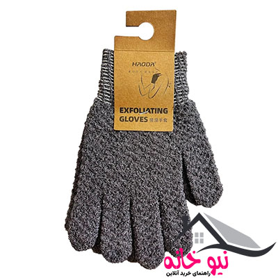 کیسه حمام مدل لایه بردار کد 77107 بسته دو عددی