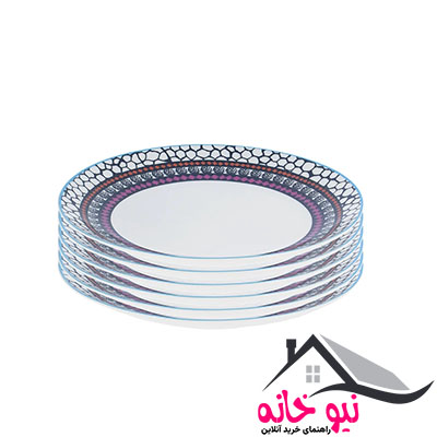بشقاب غذاخوری ایکیا مدل Driftig بسته 6 عددی