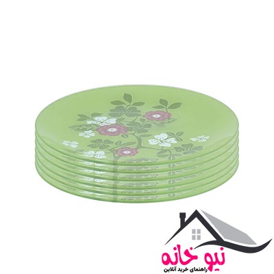 بشقاب غذاخوری ایکیا مدل IDEELL مجموعه 6 عددی