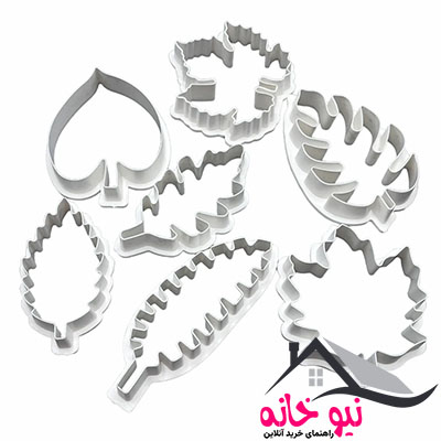کاتر شیرینی پزی نسکو مدل برگ بسته 7 عددی