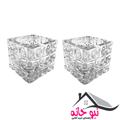 جاشمعی مدل کوادرات بسته 2 عددی