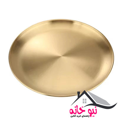 بشقاب غذاخوری مدل استیل کد 26