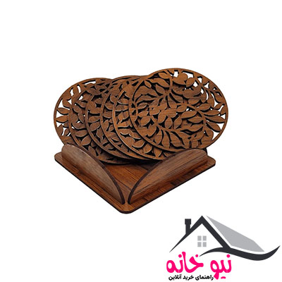 زیر لیوانی مدل فروردین کد ZW1082 بسته 6 عددی