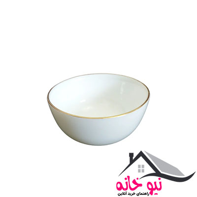 پیاله مدل لب طلا بسته 6 عددی