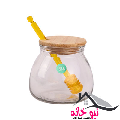 ظرف عسل خوری میس گلس مدل مارمالاد