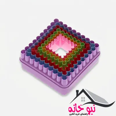 کاتر شیرینی پزی مدل V-2020 مجموعه ۶ عددی