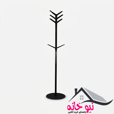 آویز لباس ایستاده مدل 8شاخه