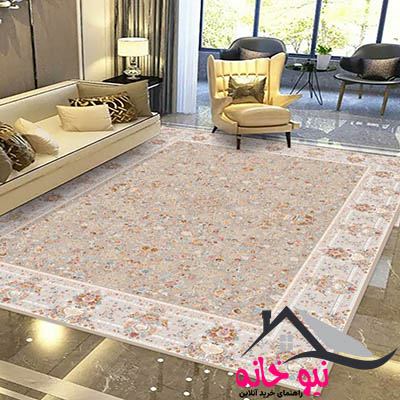 روفرشی مدل کشدار زمینه کرم