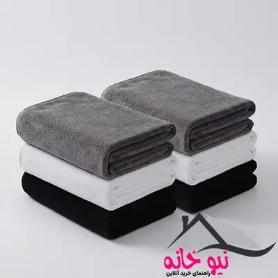 دستمال آشپزخانه ابراف مدل میکروفایبر AB3RAN406 بسته 6 عددی