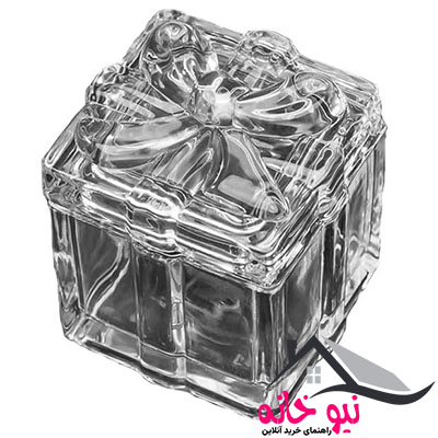 قندان طرح پاپیون مدل نقلی مربع کد 1369n 3