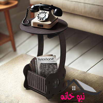 میز تلفن چکاوک مدل کلاسیک