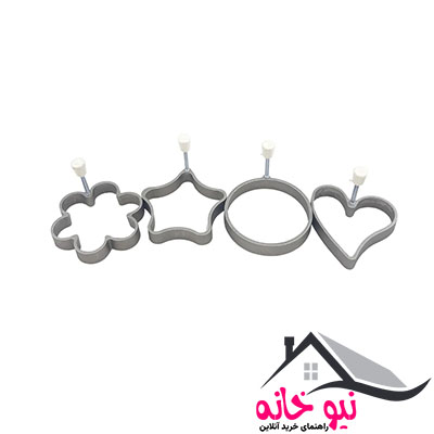 قالب کوکو تکتا کد HK-101 مجموعه 4 عددی