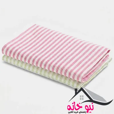 دستمال آشپزخانه ابراهیمی مدل R01 بسته 2 عددی