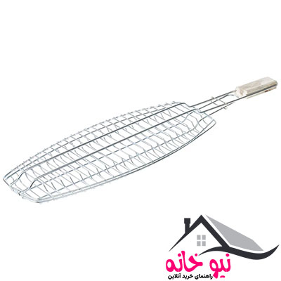 توری کباب پز ماهی مدل ماهی