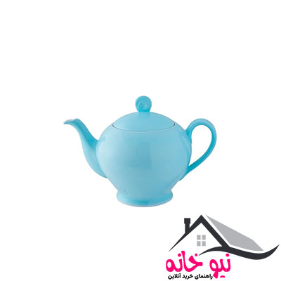 قوری چینی زرین مدل ایتالیا اف 8 درجه یک گنجایش 1000 میلی‌لیتر